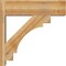 Ekena Millwork Merced Block Rough Sawn Outlooker, Western Red Cedar, 8"W x 26"D x 26"H OUT08X26X26MRC05RWR - alternate 3